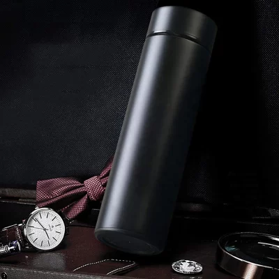 Botella de agua inteligente de acero inoxidable